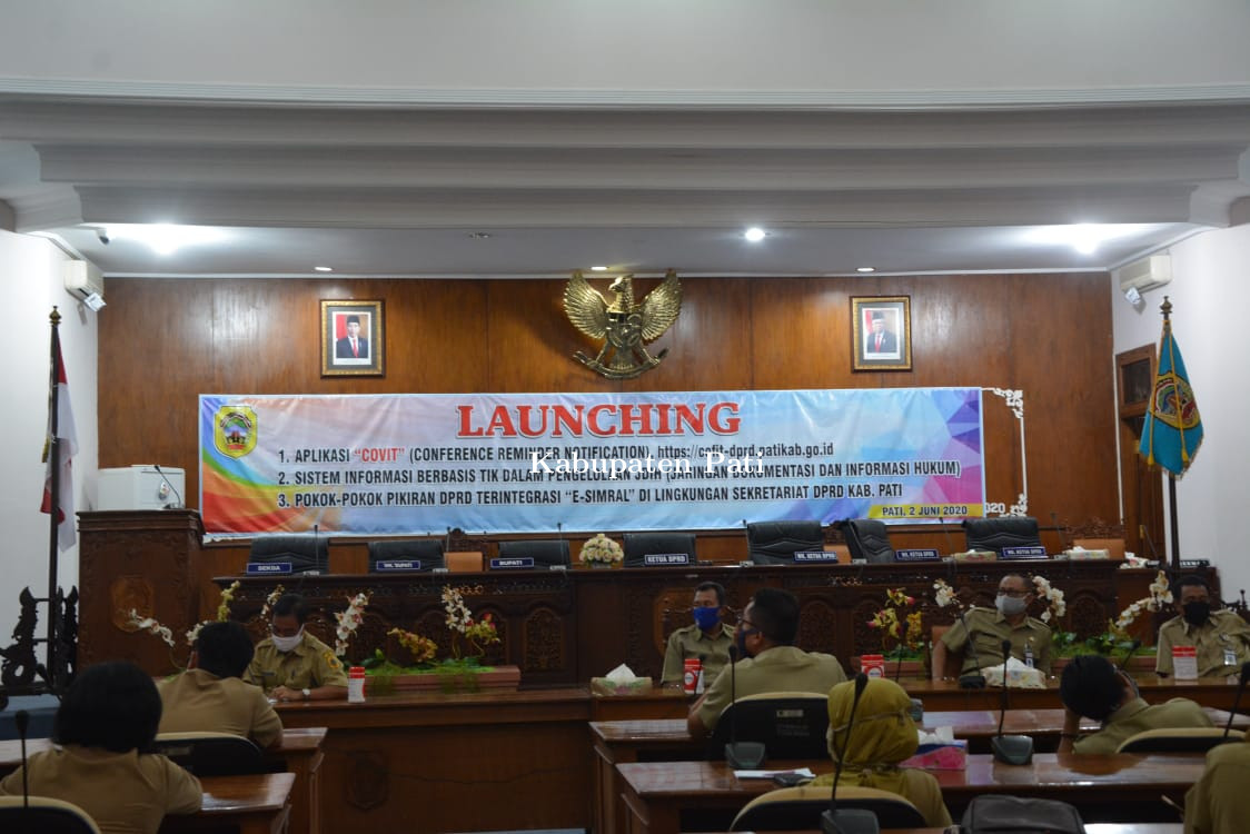 Launching Aplikasi Sekretariat DPRD Kabupaten Pati